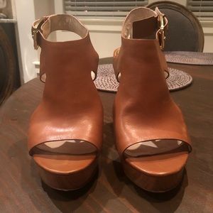 Michael Kors Josephine Wedge Platform Sandals